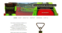 Desktop Screenshot of dominatorathletics.com